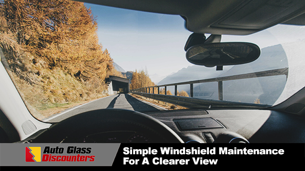 Simple Windshield Maintenance For A Clearer View